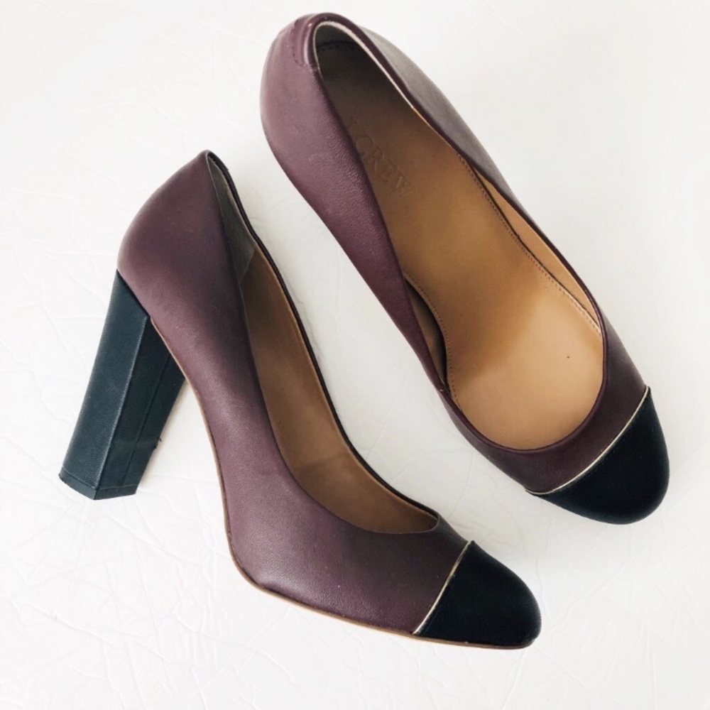 JCrew Block Heels